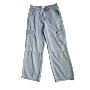 Sincerely Jules Denim Jeans Wide Leg Pockets SZ 29